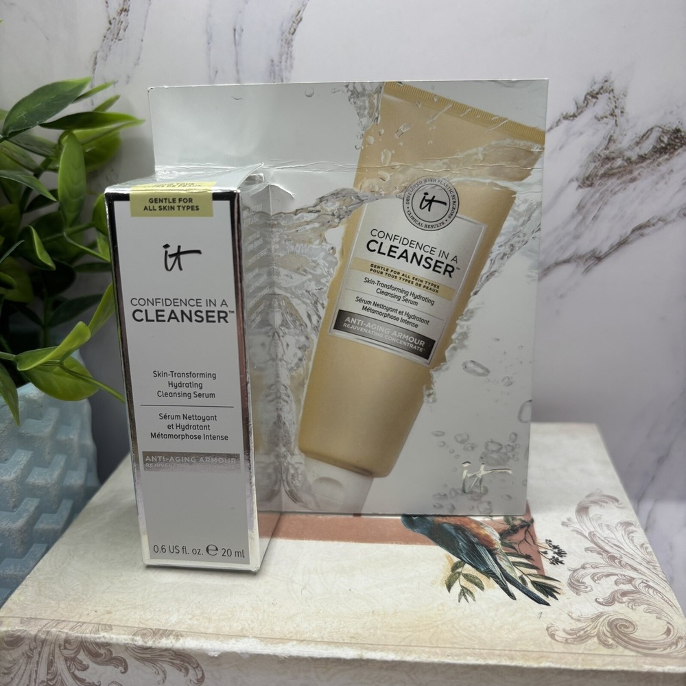It Cosmetics Confidence In‎ A Cleanser NEW Deluxe Sample 0.68 fl.oz